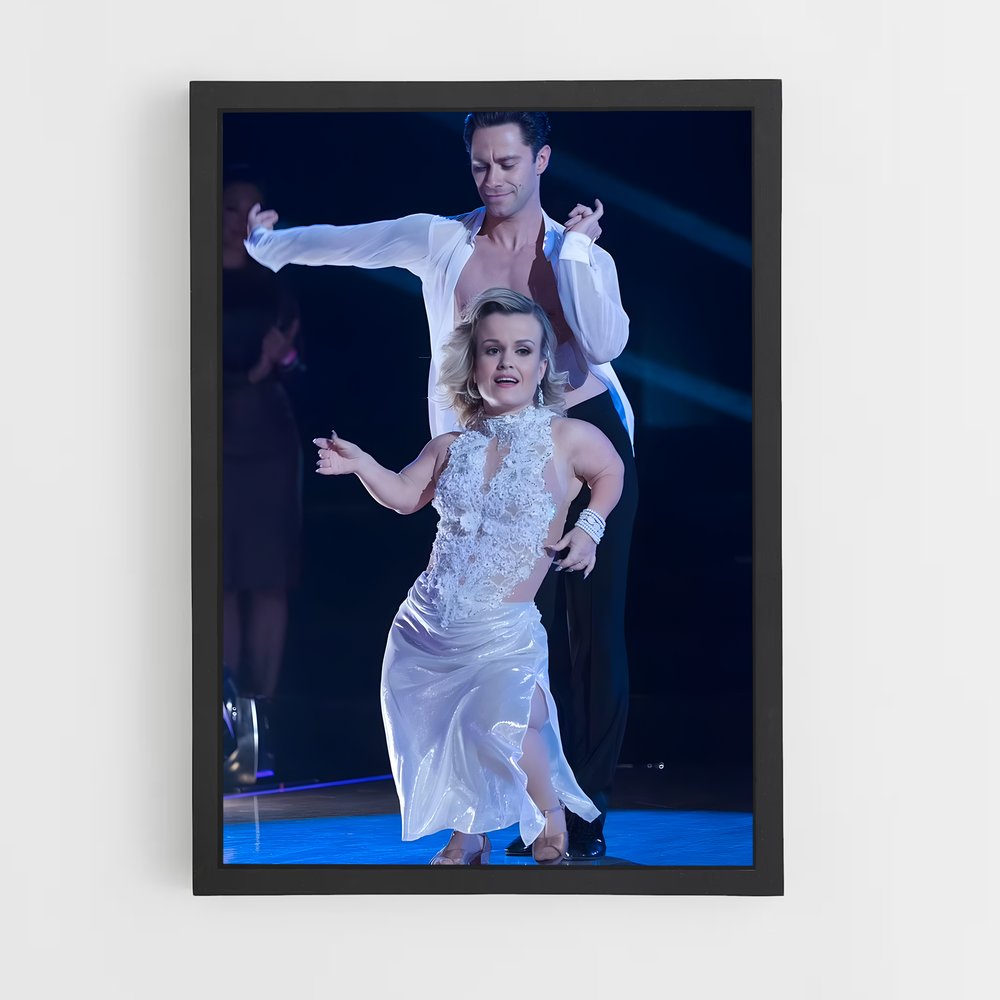 Poster Ellie simmonds synchronisée – affiche Jeux Olympiques (vue 2)